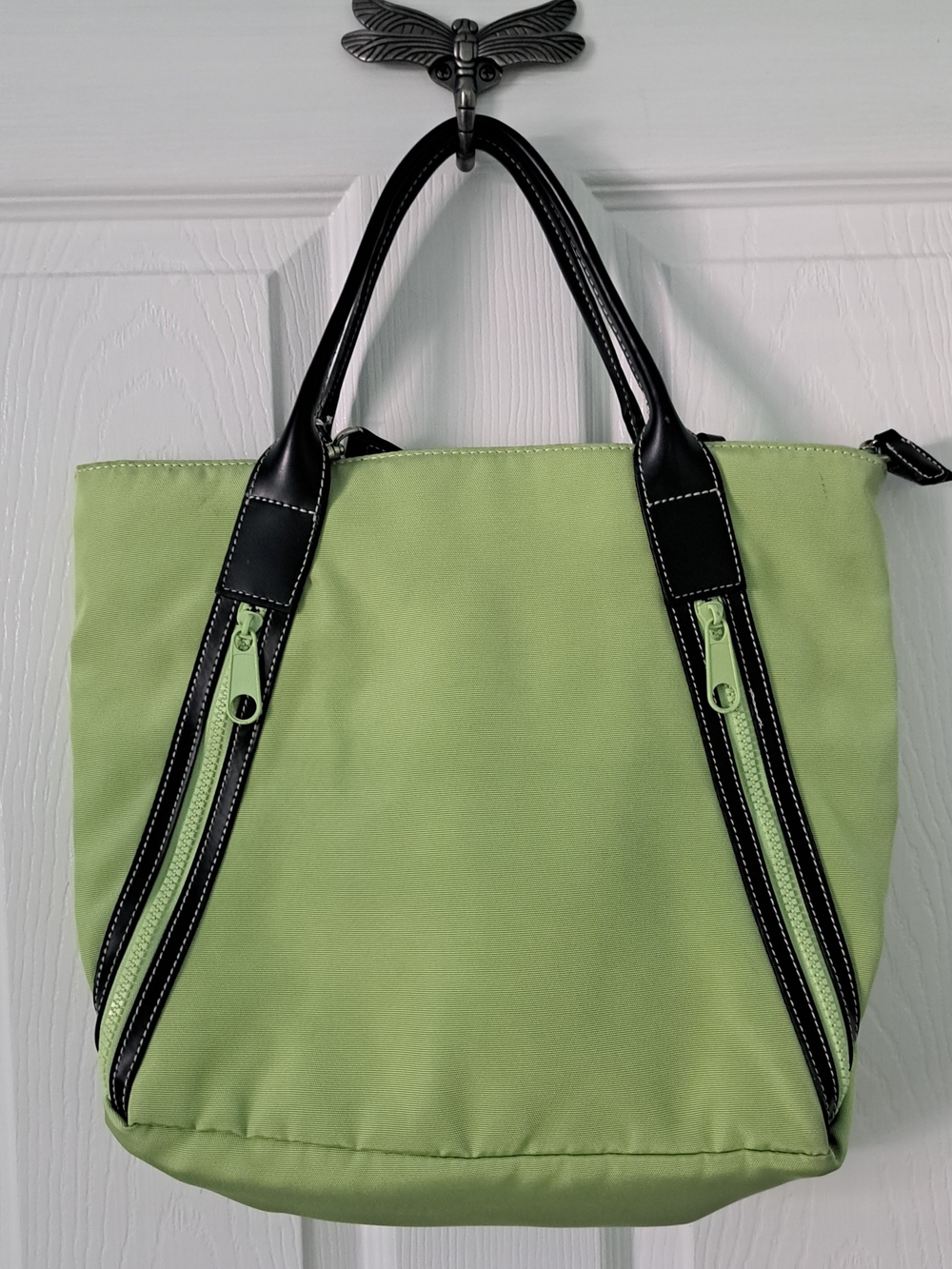 Tommy Hilfiger Green Tote Bag